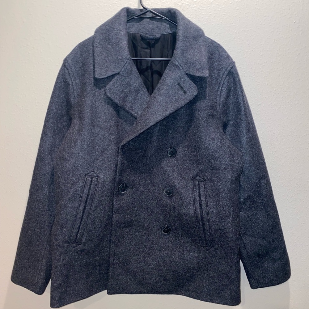 Wool pea coat size Large